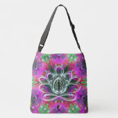 Hemelse Zen Lotus Crossbody Tas (Achterkant)