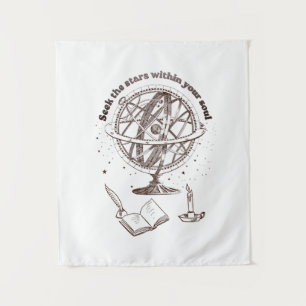 Hemelse Ziel Wijsheid Vintage Armillair Sfeer Wandkleed