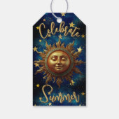 Hemelse Zomer Vier de Zomer  Cadeaulabel (Achterkant)