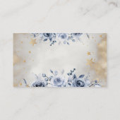 Hemelse Zon, Blauwe Maan Rozen Sterren Informatiekaartje (Achterkant)