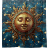 Hemelse Zon  Douchegordijn (Voorkant)