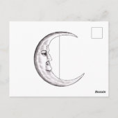 Hemelse Zon en Maan Afbeelding Ledge Briefkaart (Achterkant)