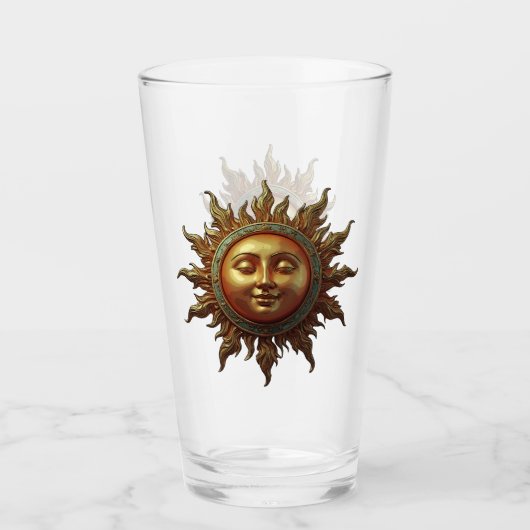 Hemelse Zon  Glas (Voorkant)