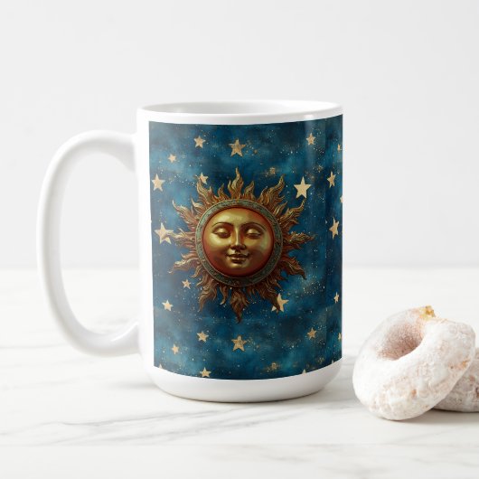 Hemelse Zon Koffiemok (Met donut)