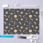 Hemelse Zon Maan en Sterren Nacht Hemel Tissuepapier (Craft)