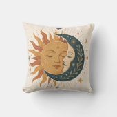 Hemelse Zon Maan Kussen (Voorkant)
