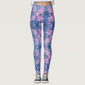 Hemelse Zon & Maan Mandala Melkweg Nevel Leggings (Voorkant)