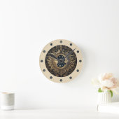 Hemelse Zon Maan Muur Klok (Huis)