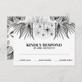 Hemelse Zon Maan Sterren Boho Handfasting RSVP Informatiekaartje (Voorkant / Achterkant)