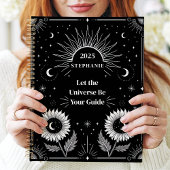 Hemelse Zon Maan Sterren Custom Manifestatie Planner