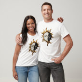 Hemelse Zon & Maan T-shirt (Unisex)