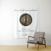 Hemelse zon maan Trouw Tapijt Wandkleed (In situ)