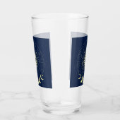 Hemelse Zon Maanfasen Dierenriem Glas (Rechts)