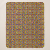 Hemelse Zon Mandala Sherpa Deken (Voorkant)