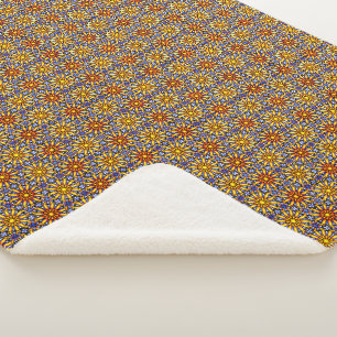 Hemelse Zon Mandala Sherpa Deken