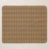 Hemelse Zon Mandala Sherpa Deken (Voorkant (horizontaal))