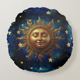 Hemelse Zon  Rond Kussen