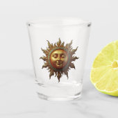 Hemelse Zon  Shot Glas (Voorkant)