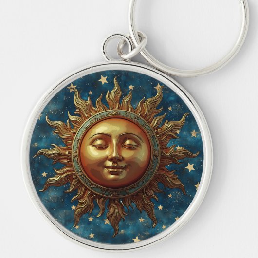 Hemelse Zon Sleutelhanger (Voorkant)