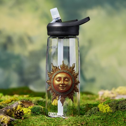 Hemelse Zon Waterfles (Buiten (Gedraaid)  )