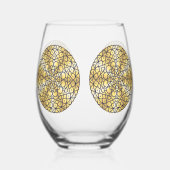 Hemelse Zon Wijnglas Zonder Voet (Rechts)