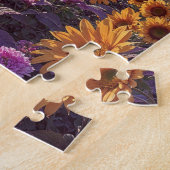 Hemelse Zonnebloem Legpuzzel (Zijkant)