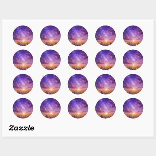 Hemelse Zonnebloem Sticker Sheet (Vel)