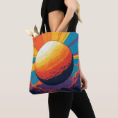 Hemelse Zonsondergang Boodschappentas Tote Bag (Dichtbij)