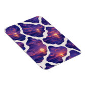 Hemelse Zonsondergang Oceaan Patroon Magneet (Rechterzijde)