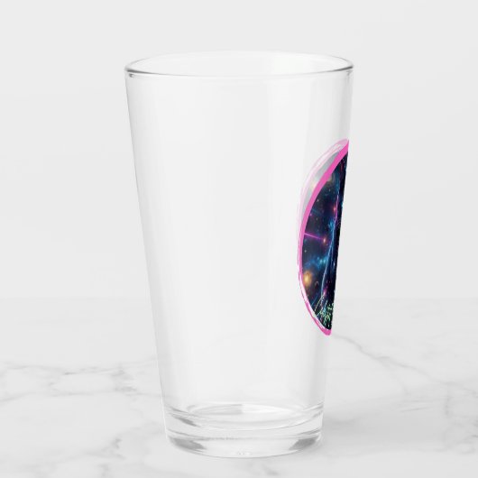 Hemelse Zwarte Kat Glas (Rechts)