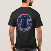 Hemelse Zwarte Kat T-shirt (Achterkant)