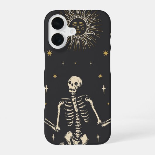 hemelskelet iPhone 16 hoesje (Achterkant)