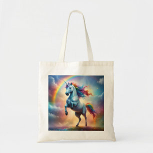 Hemelspectrum: De Regenboog Eenhoorns Boog Tote Bag