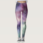 hemeltapijtpatroon leggings (Voorkant)