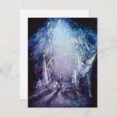 Hemelvaart Fantasie Feestdagenkaart (Voorkant / Achterkant)