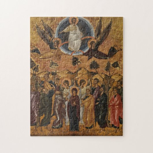 Hemelvaart Orthodox Christelijk Byzantijns icoon Legpuzzel (Verticaal)