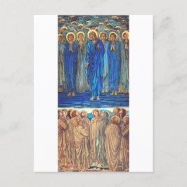 Hemelvaart van Christus door Edward Burne Jones Briefkaart