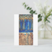 Hemelvaart van Christus door Edward Burne Jones Briefkaart (Staand voorkant)
