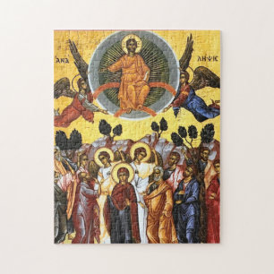 Hemelvaart van Jezus Christus Orthodoxe Christelij Legpuzzel