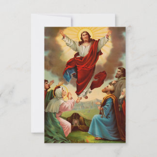 Hemelvaart van Jezus Heilige Kaart