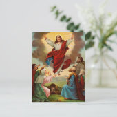 Hemelvaart van Jezus naar de hemel Briefkaart (Staand voorkant)