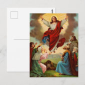Hemelvaart van Jezus naar de hemel Briefkaart (Voorkant / Achterkant)