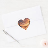 Hemelvaartshart Hart Sticker (Envelop)