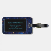 hemelvortex bagagelabel (Achterkant horizontaal)