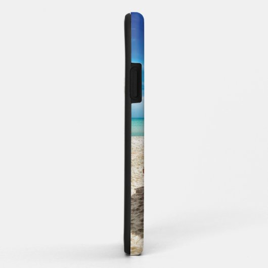 Hemelwolf op beach throw pillow Case-Mate iPhone case (Achterkant/rechts)