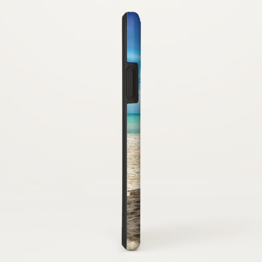 Hemelwolf op beach throw pillow Case-Mate iPhone case (Achterkant/rechts)