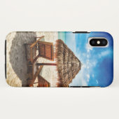 Hemelwolf op beach throw pillow Case-Mate iPhone case (Achterkant (horizontaal))