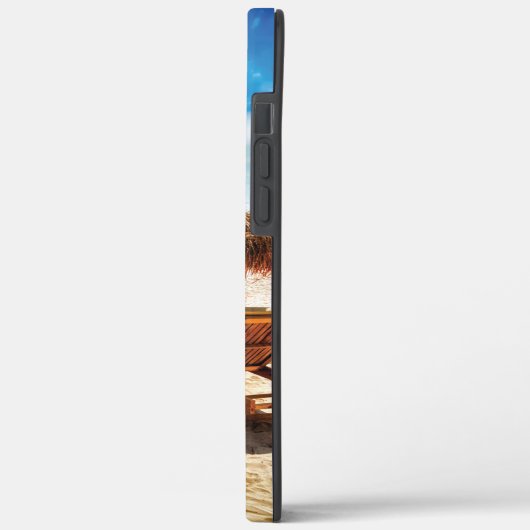 Hemelwolf op beach throw pillow Case-Mate iPhone case (Achterkant / Links)