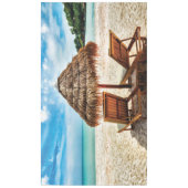 Hemelwolf op beach throw pillow tafelkleed (Voorkant)