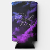 Hemelwolk negen Zwarte wolken Bruidsdouche Seltzer Blikjeskoeler (Voorkant)